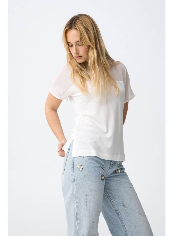 CAMISETA SKI BLANCA TIFFOSI