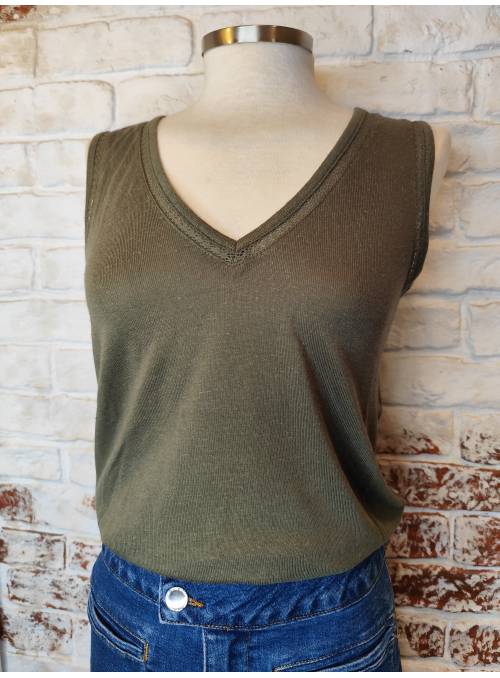 TOP GINA VERDE VERO MODA