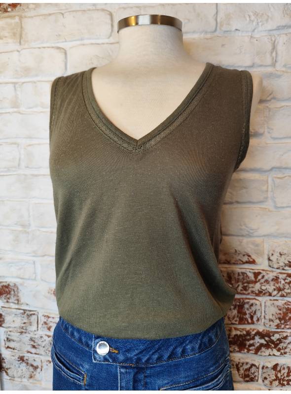 TOP GINA VERDE VERO MODA