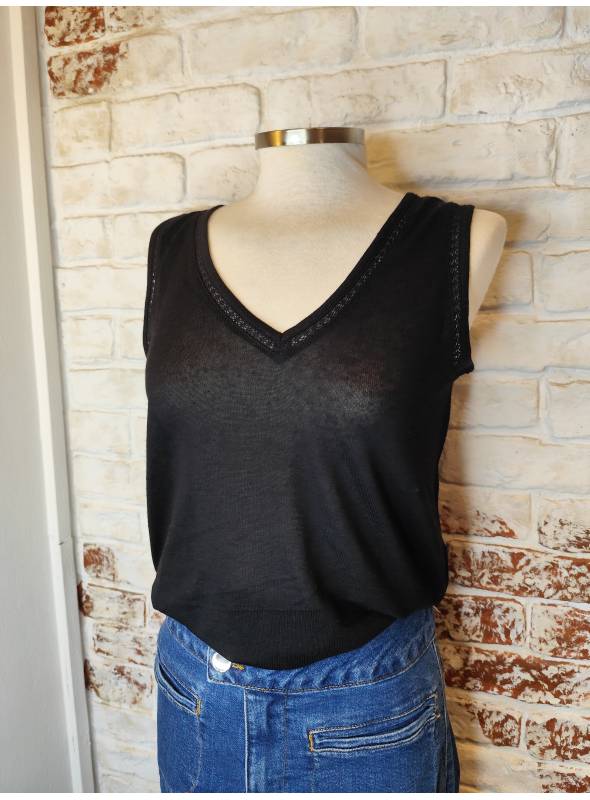 TOP GINA NEGRO VERO MODA