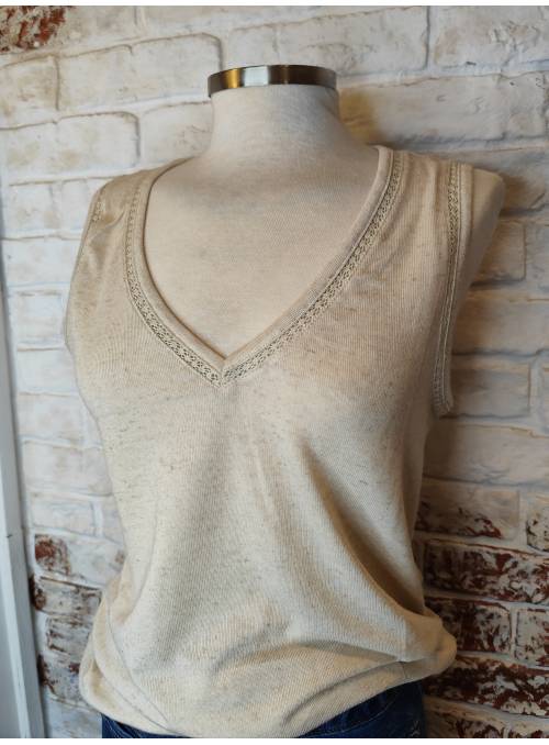TOP GINA BEIGE VERO MODA