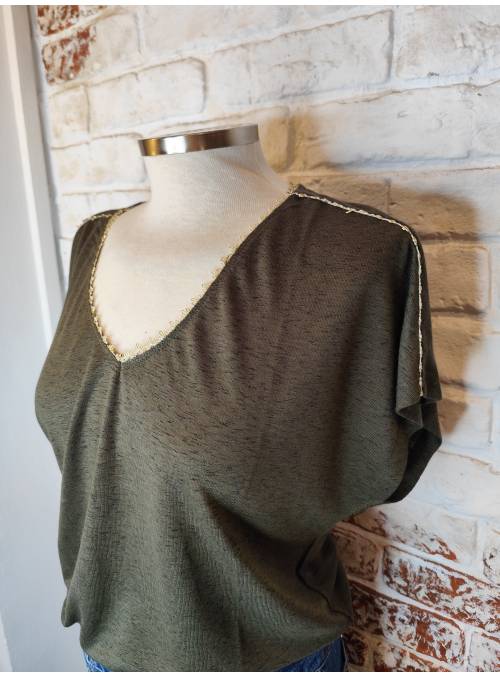 CAMISETA JACKIE VERDE VERO MODA