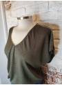 CAMISETA JACKIE VERDE VERO MODA