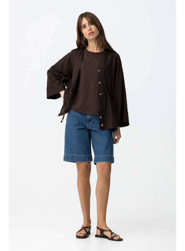 SHORT BERMUDA AZUL TIFFOSI