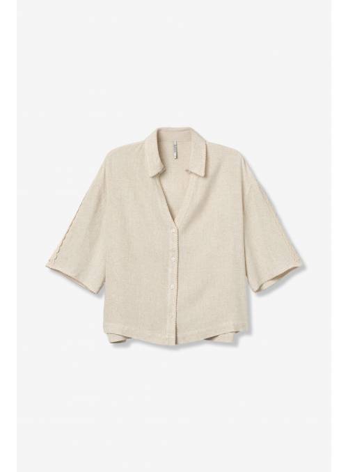 CAMISA RUSTICO BEIG TIFFOSI