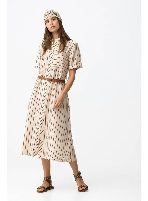 VESTIDO CAMISERO LUNATICA TIFFOSI