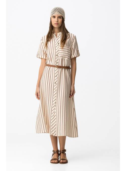 VESTIDO CAMISERO LUNATICA TIFFOSI