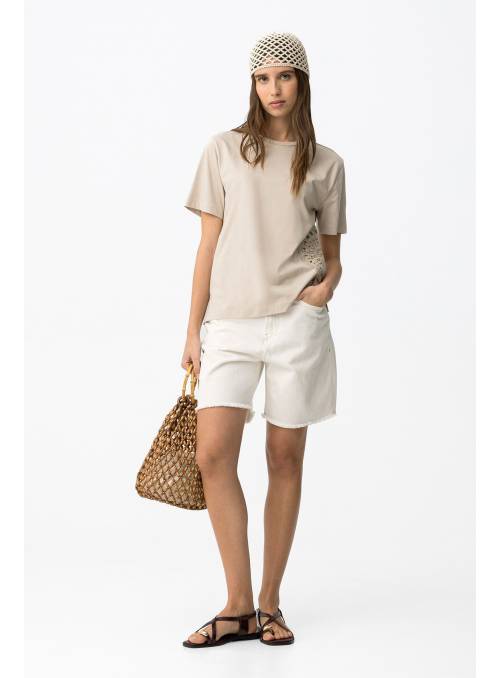 BERMUDA BLANCO VAQUERA TIFFOSI