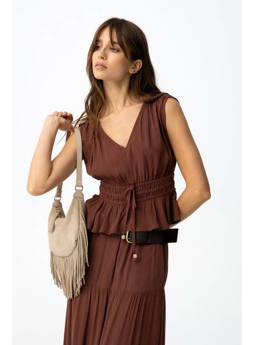 BLUSA CAMPONERA TABACO TIFFOSI