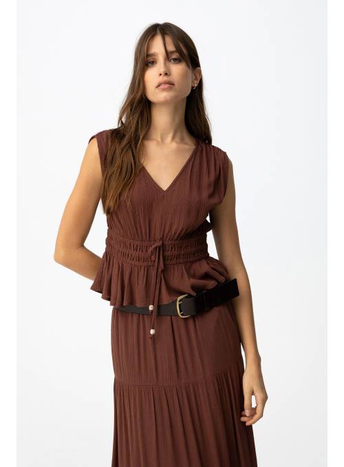 BLUSA CAMPONERA TABACO TIFFOSI