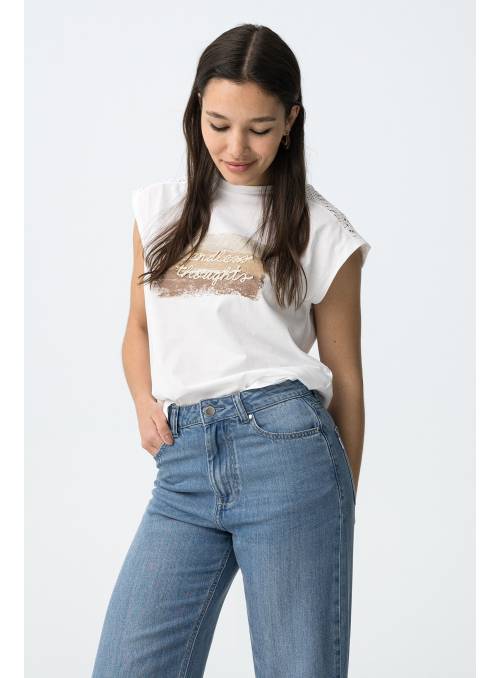 CAMISETA JELLICENT BLANCA TIFFOSI