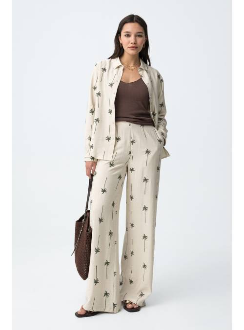 PANTALON PALMERA BEIG TIFFOSI