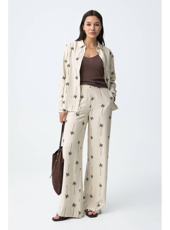 PANTALON PALMERA BEIG TIFFOSI