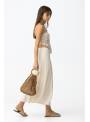 FALDA TROPA BEIGE LINO TIFFOSI