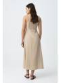 VESTIDO OLINDA TIRANTE BEIGE TIFFOSI
