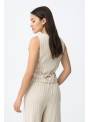 CHALECO ANITTA BEIGE TIFFOSI