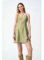 VESTIDO SALTINA VERDE TOPOS TIFFOSI