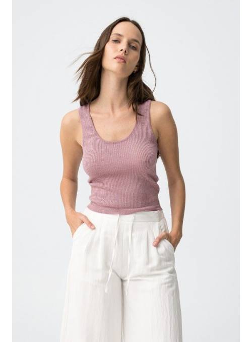 TOP LUZIA ROSA BRILLO TIFFOSI