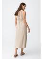 VESTIDO MILOTIC BEIG TIFFOSI