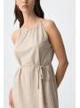 VESTIDO MILOTIC BEIG TIFFOSI