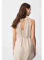 VESTIDO MILOTIC BEIG TIFFOSI