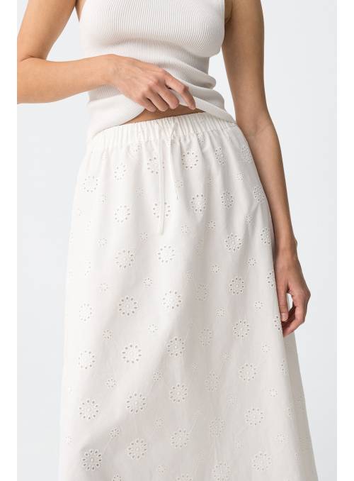 FALDA MANJE BLANCA TIFFOSI