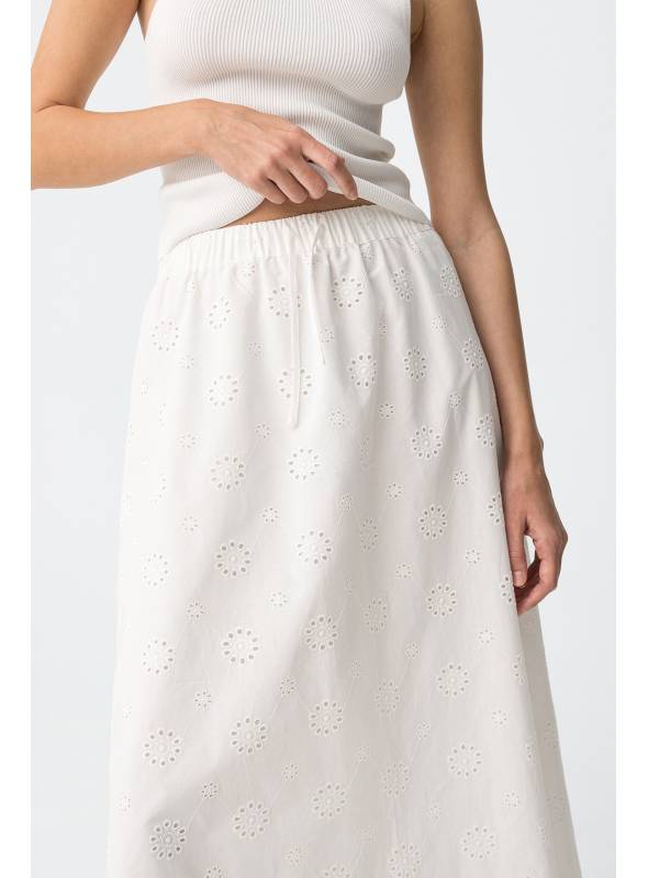 FALDA MANJE BLANCA TIFFOSI