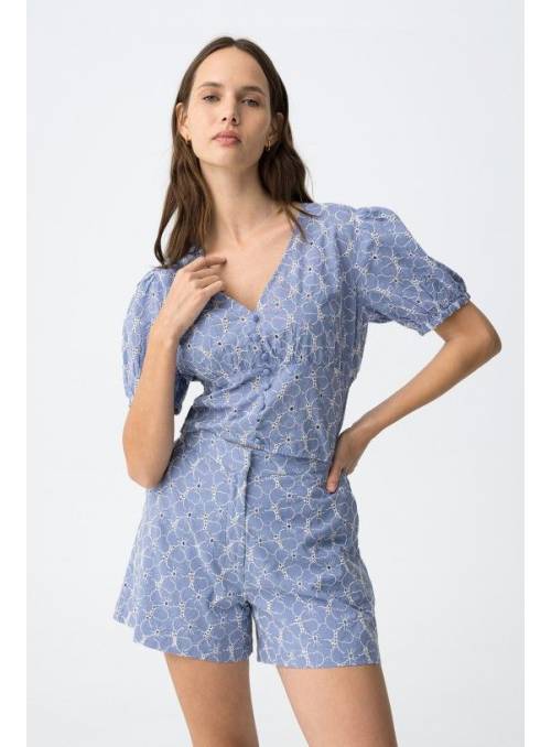 BLUSA BERAT AZUL TIFFOSI