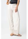 PANTALON LILITH LINO BLANCO TIFFOSI