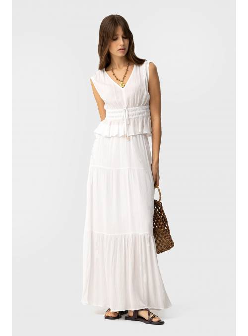 FALDA CAMPONESA BLANCA TIFFOSI