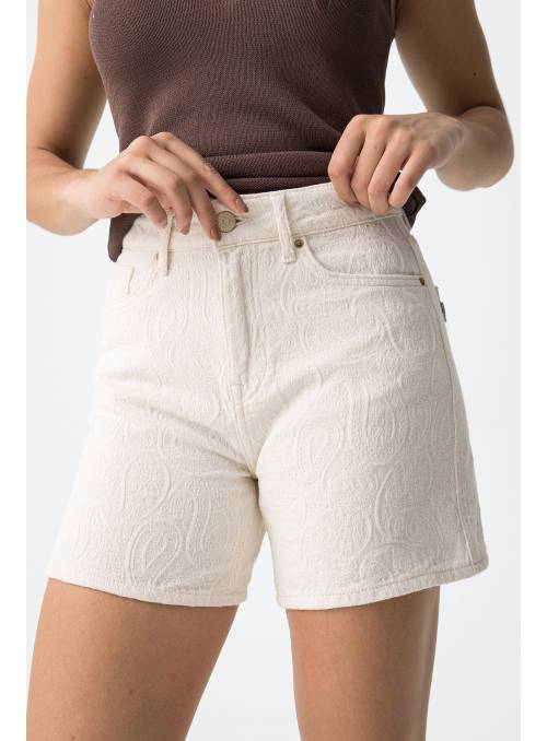 SHORT MOM BEIG TIFFOSI