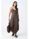 VESTIDO AGGRON MARRON TIFFOSI
