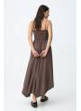 VESTIDO AGGRON MARRON TIFFOSI