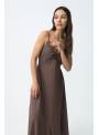 VESTIDO AGGRON MARRON TIFFOSI