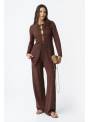 PANTALON MIKADO MARRON TIFFOSI