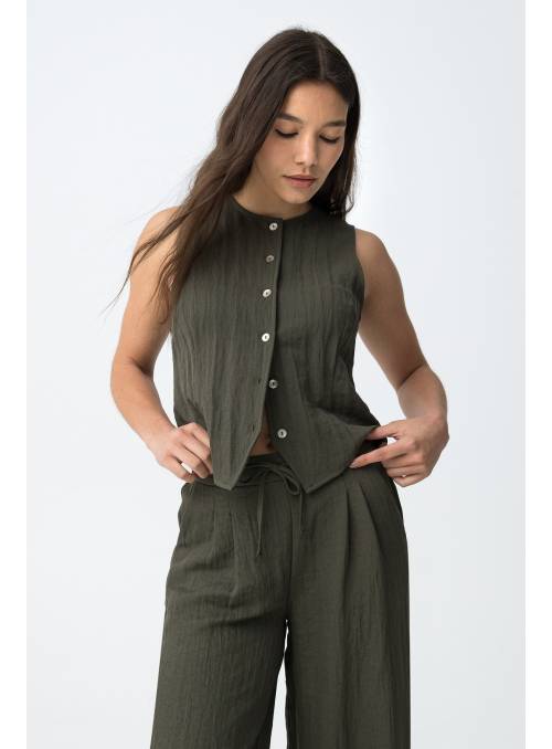 CHALECO AUGUSTA VERDE TIFFOSI