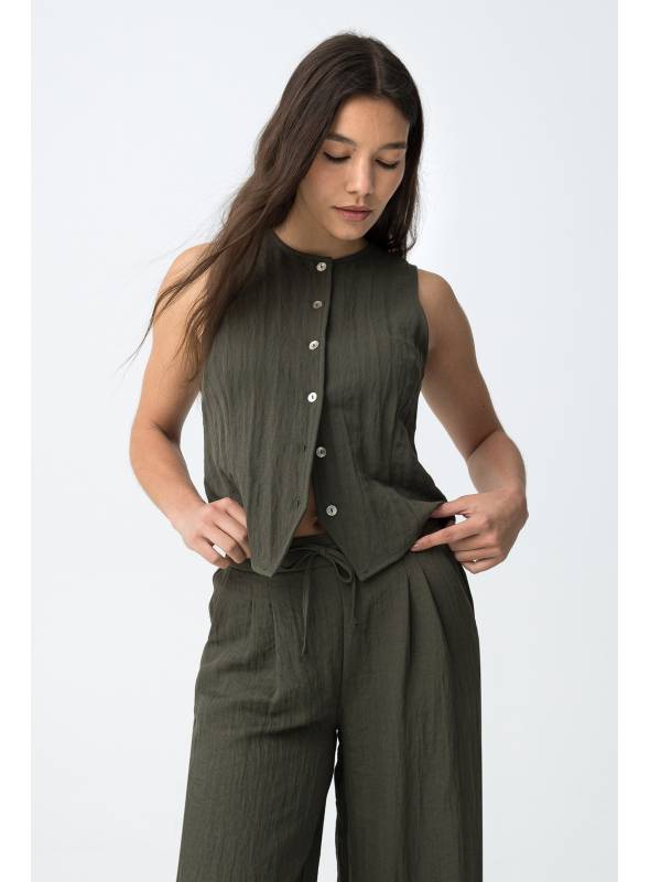 CHALECO AUGUSTA VERDE TIFFOSI