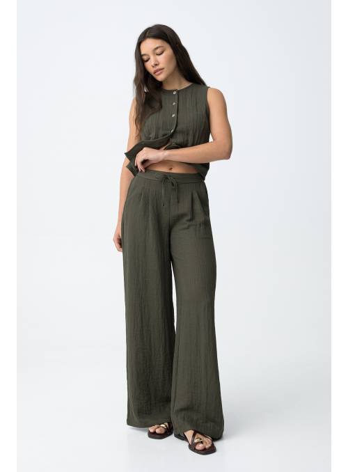 PANTALON AUGUSTA VERDE TIFFOSI