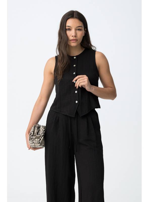 CHALECO AUGUATA NEGRO TIFFOSI