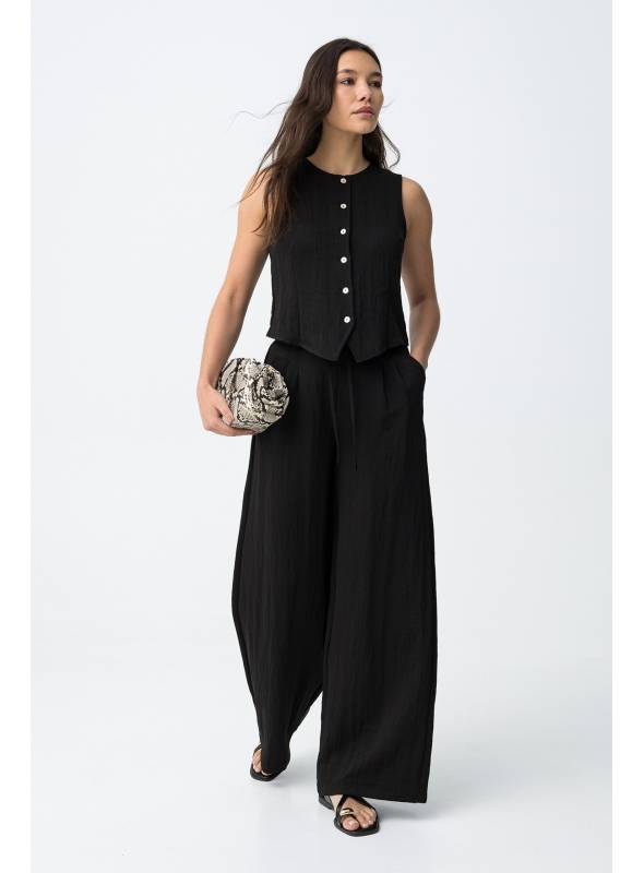 PANTALON AUGUSTA NEGRO TIFFOSI