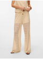 PANTALON NAYA CROCHE BEIG VERO MODA