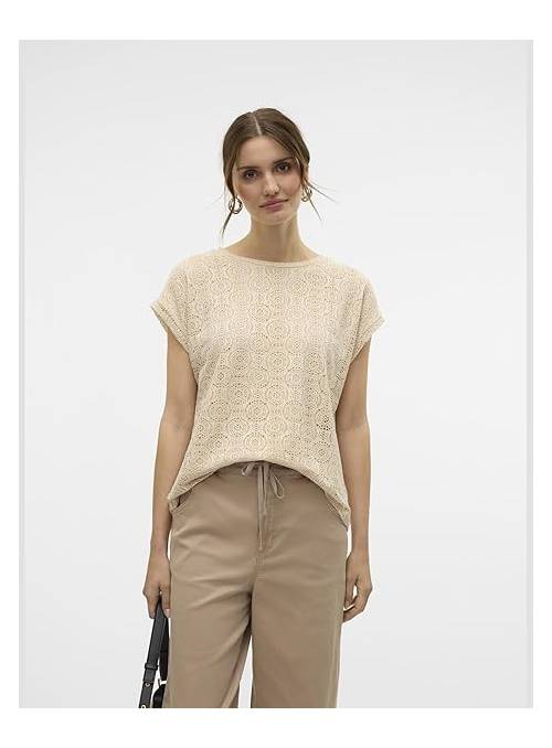 CHALECO MAYA BEIG VERO MODA