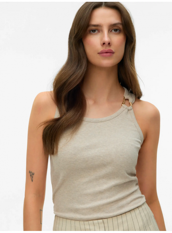 TOP KIKI BEIG VERO MODA