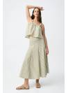 FALDA SOLEI RAYAS VERDE TIFFOSI