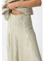 FALDA SOLEI RAYAS VERDE TIFFOSI