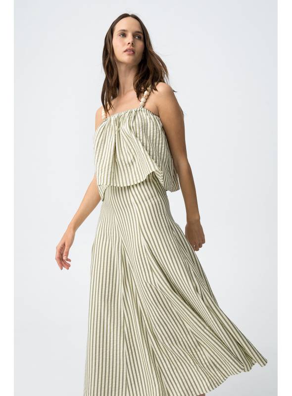 TOP SOLEI RAYAS VERDE TIFFOSI