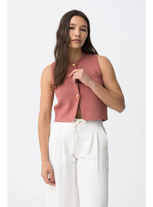 CHALECO SEASHELL ROSA TIFFOSI