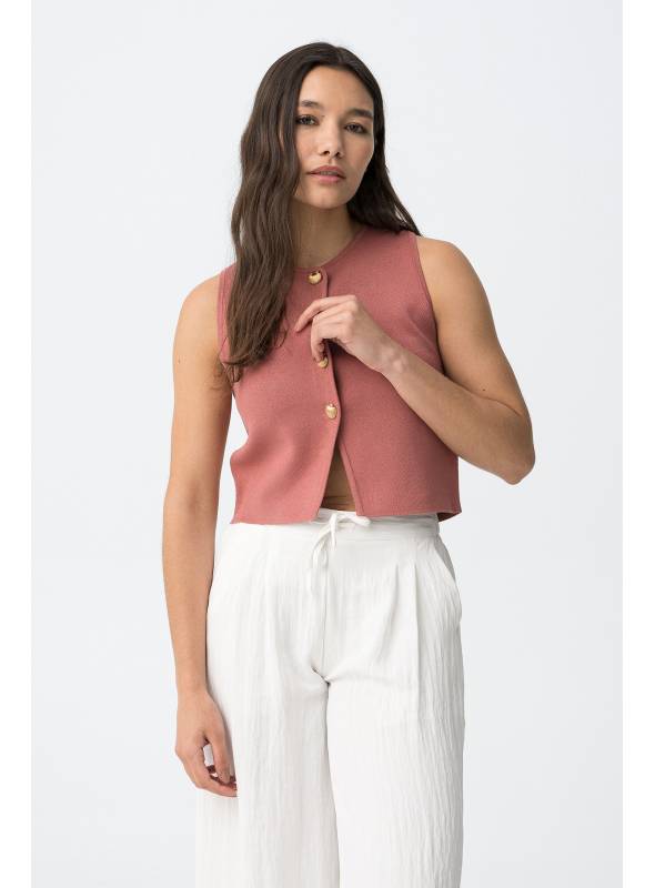 CHALECO SEASHELL ROSA TIFFOSI