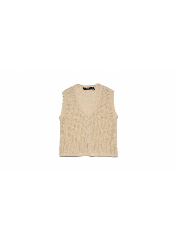 CHALECO DORADO VERO MODA