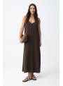 VESTIDO BESTIE MARRON TIFFOSI